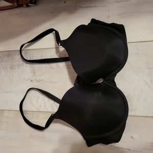 Victoria Secret Perfect Coverage Black Bra size 36C